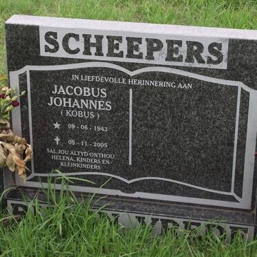 SCHEEPERS Jacobus Johannes 1943-2005