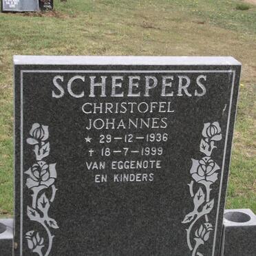 SCHEEPERS Christofel Johannes 1936-1999