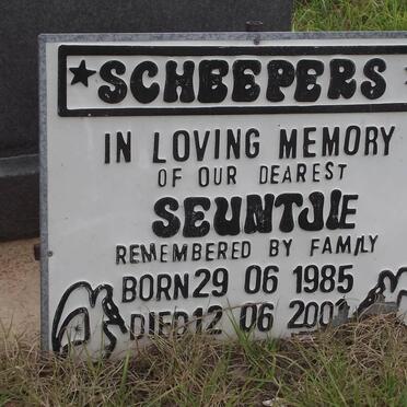 SCHEEPERS Seuntjie 1985-2001