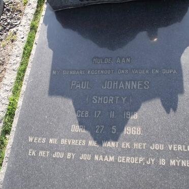 SCHOEMAN Paul Johannes 1916-1968