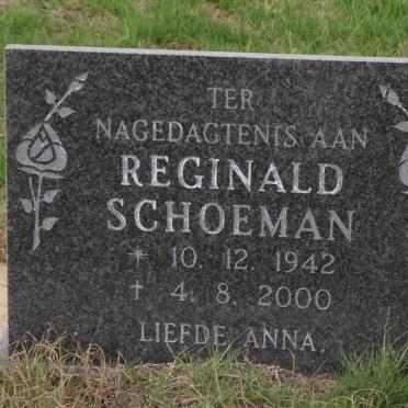 SCHOEMAN Reginald 1942-2000