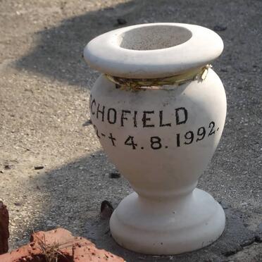 SCHOFIELD Stan 1922-1992