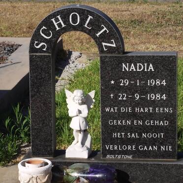 SCHOLTZ Nadia 1984-1984