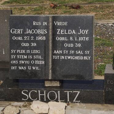 SCHOLTZ Gert Jacobus -1968 :: HERMAN Zelda Joy formerly SCHOLTZ 1936-1976