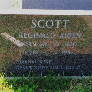 SCOTT Reginald Aiden 1920-1982
