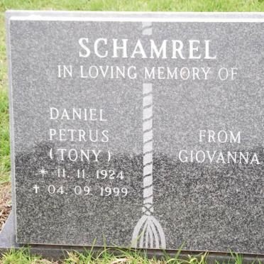 SCHAMREL Daniel Petrus 1924-1999