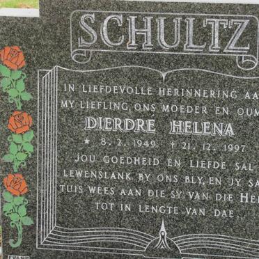 SCHULTZ Dierdre Helena 1949-1997