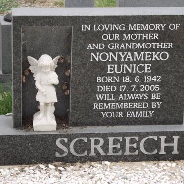 SCREECH Nonyameko Eunice 1942-2005