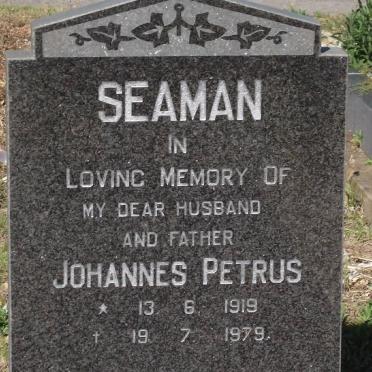 SEAMAN Johannes Petrus 1919-1979