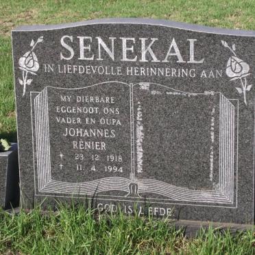 SENEKAL Johannes Renier 1918-1994