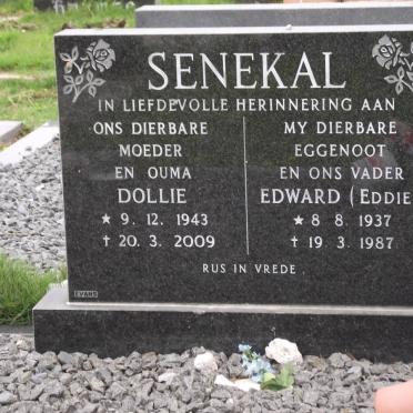 SENEKAL Edward 1937-1987 &amp; Delores D. 1943-2009