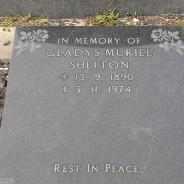 SHELTON Gladys Muriel 1890-1974