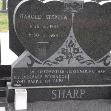 SHARP Harold Stephen 1942-1994