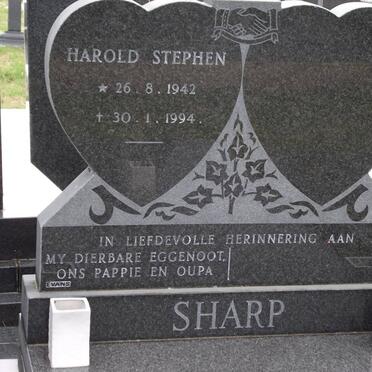 SHARP Harold Stephen 1942-1994