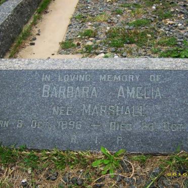 SHEEHAN Barbara Amelia nee MARSHALL 1896-1965
