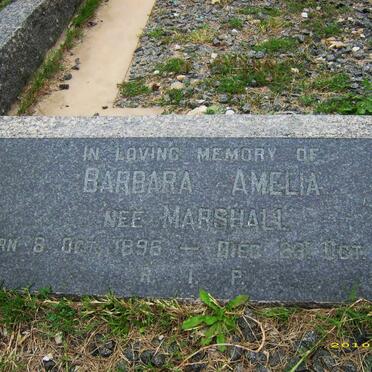 SHEEHAN Barbara Amelia nee MARSHALL 1896-1965