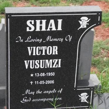 SHAI Victor Vusumzi 1950-2006