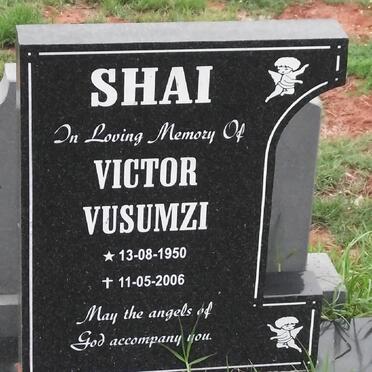 SHAI Victor Vusumzi 1950-2006