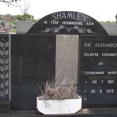 SHAMLEY Joe Alexander 1921-1972