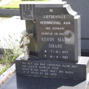 SHARE Kevin Mark 1973-1982