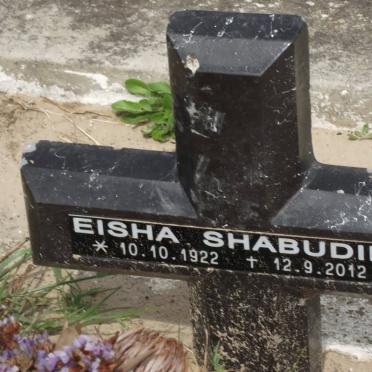 SHABUDIN Eisha 1922-2012