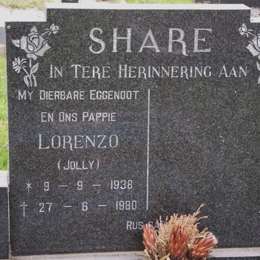 SHARE Lorenzo 1938-1980