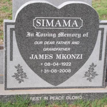 SIMAMA James Mkonzi 1922-2008