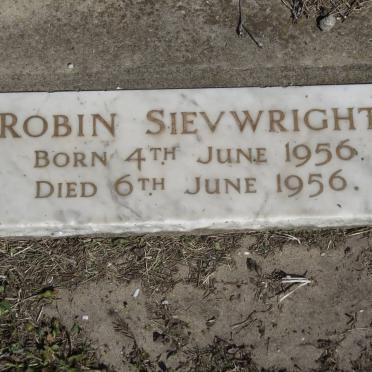 SIEVWRIGHT Robin 1956-1956