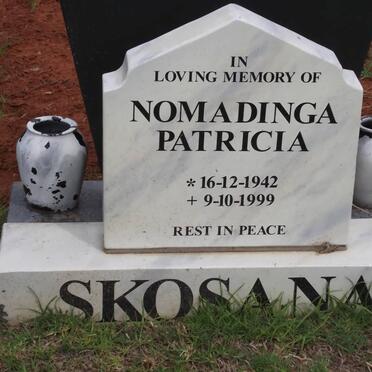 SKOSANA Nomadinga Patricia 1942-1999