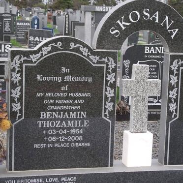 SKOSANA Benjamin Thozamile 1954-2008