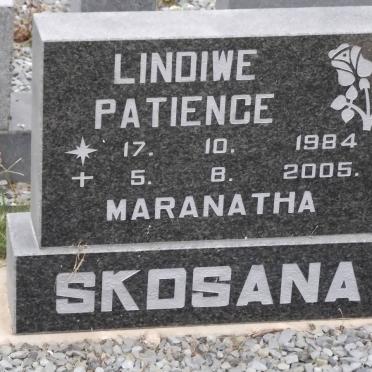 SKOSANA Lindiwe Patience 1984-2005
