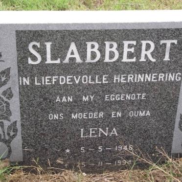 SLABBERT Lena 1946-1994