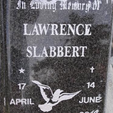 SLABBERT Lawrence 1943-2012