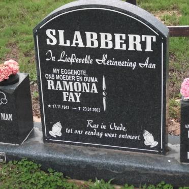 SLABBERT Ramona Fay 1943-2003