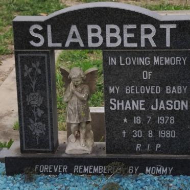 SLABBERT Shane Jason 1978-1980