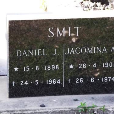 SMIT Daniel J. 1898-1964 &amp; Jacomina A. 1901-1974