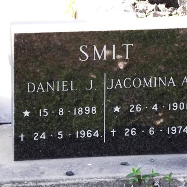 SMIT Daniel J. 1898-1964 &amp; Jacomina A. 1901-1974