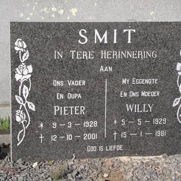 SMIT Pieter 1928-2001 &amp; W.H. 1929-1981