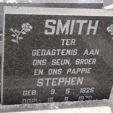 SMITH Stephen 1926-1970