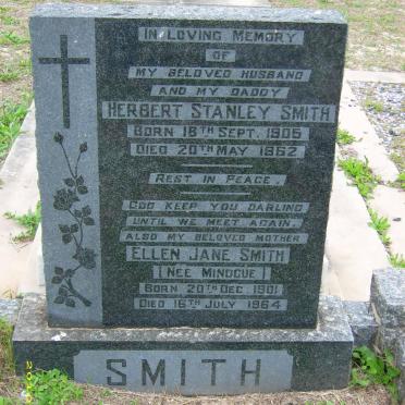 SMITH Herbert Stanley 1905-1962 &amp; Ellen Jane MINOGUE 1901-1964