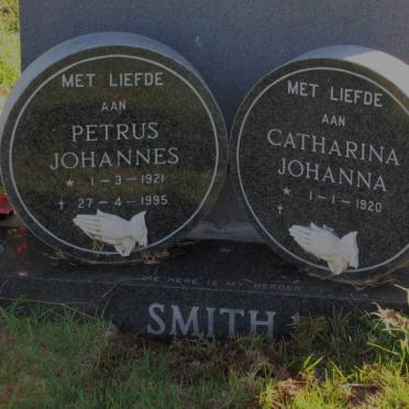 SMITH Petrus Johannes 1921-1995 &amp; Catharina Johanna 1920-