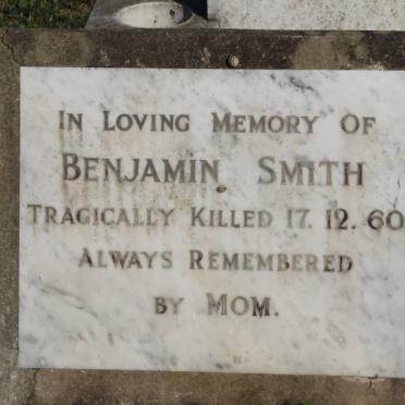 SMITH Benjamin -1960
