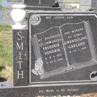 SMITH Frederik Hendrik 1923-1991 &amp; Gwendoline Garland 1918-