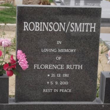 SMITH Florence Ruth nee ROBINSON 1911-2010