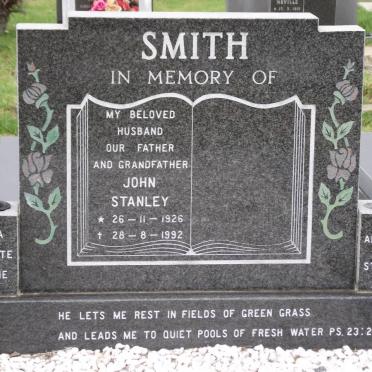 SMITH John Stanley 1926-1992