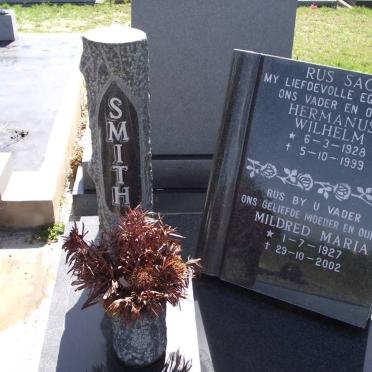SMITH Hermanus Wilhelm 1928-1999 &amp; Mildred Maria 1927-2002