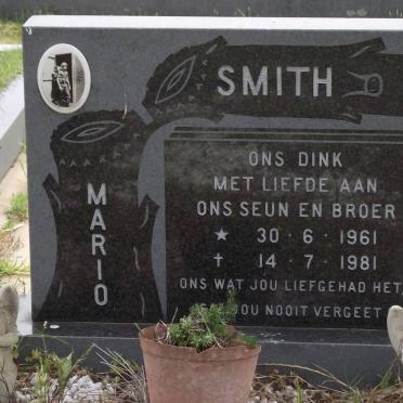SMITH Mario 1961-1981