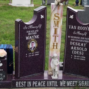 SMITH Wayne 1982-2001 :: ROOYEN Desray Arnold, van 1956-2002
