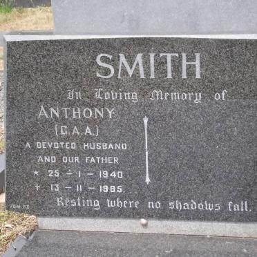 SMITH G.A.A. 1940-1985