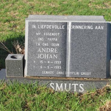 SMUTS Andre Johan 1959-1993